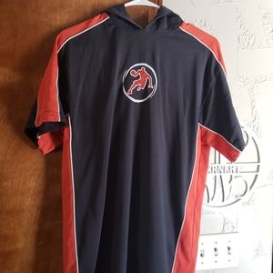 Boys AND 1 hooded basketball shirt Sz 16/20 XL